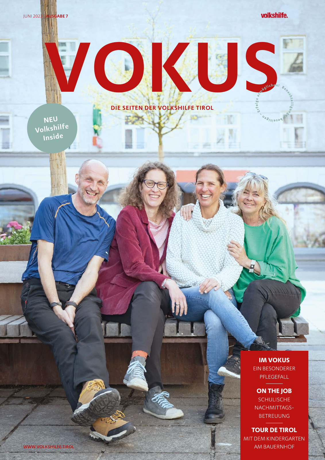 Vorschau Volkshilfe - VOKUS Juni 2023 | Ausgabe 7 Seite 1
