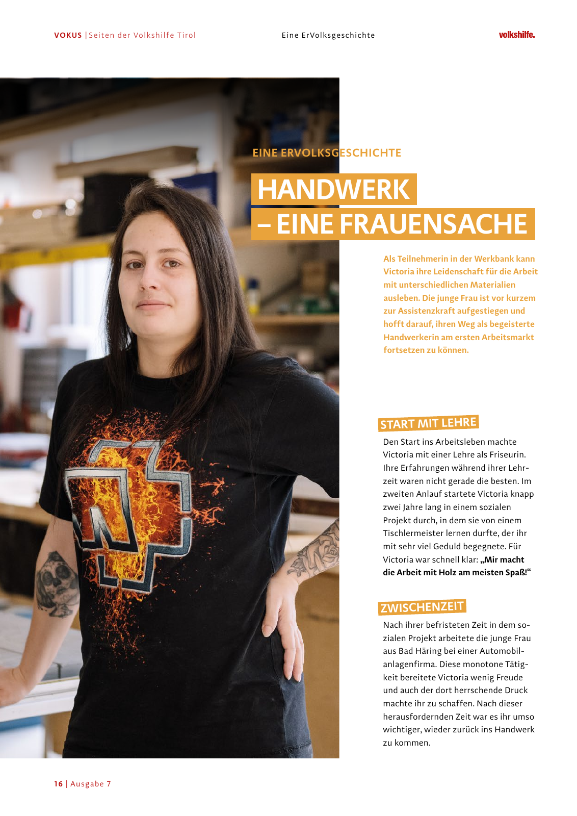 Vorschau Volkshilfe - VOKUS Juni 2023 | Ausgabe 7 Seite 16